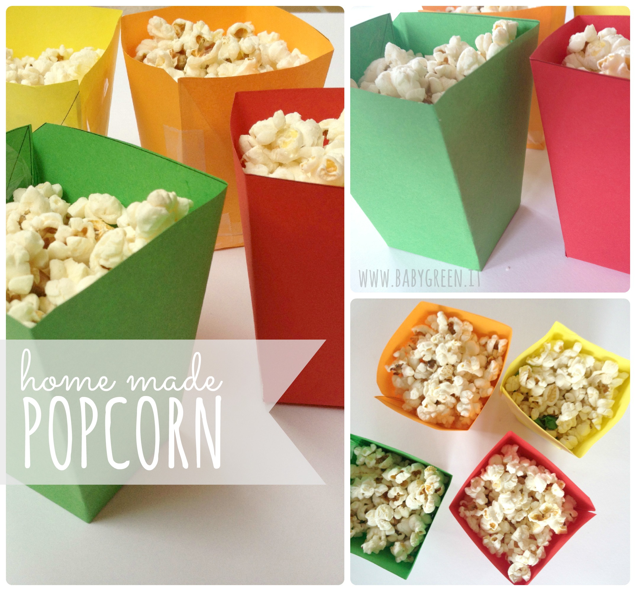 Popcorn fatti in casa - BabyGreen