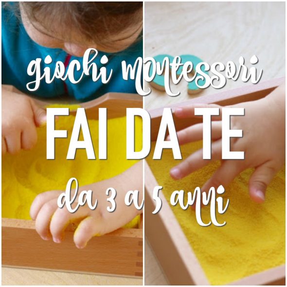 Giochi Montessori fai da te (3-5 anni) - BabyGreen